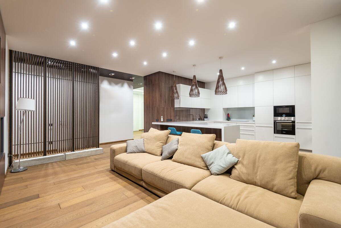 Kitchen lighting upgrade in Vaughan