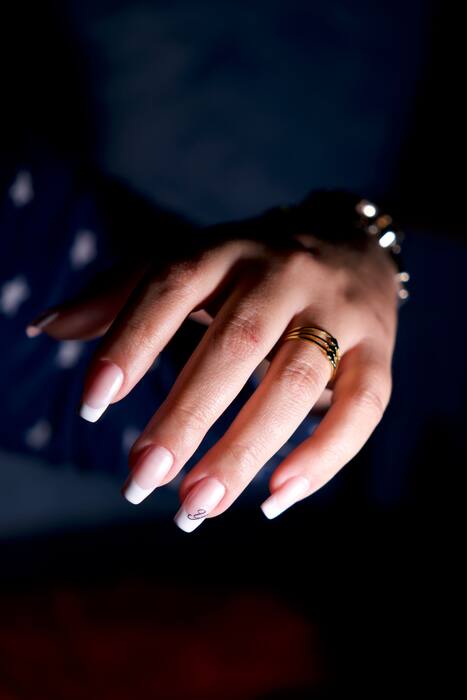 Beautifully manicured nails at Luxe Nails Studio in Toronto